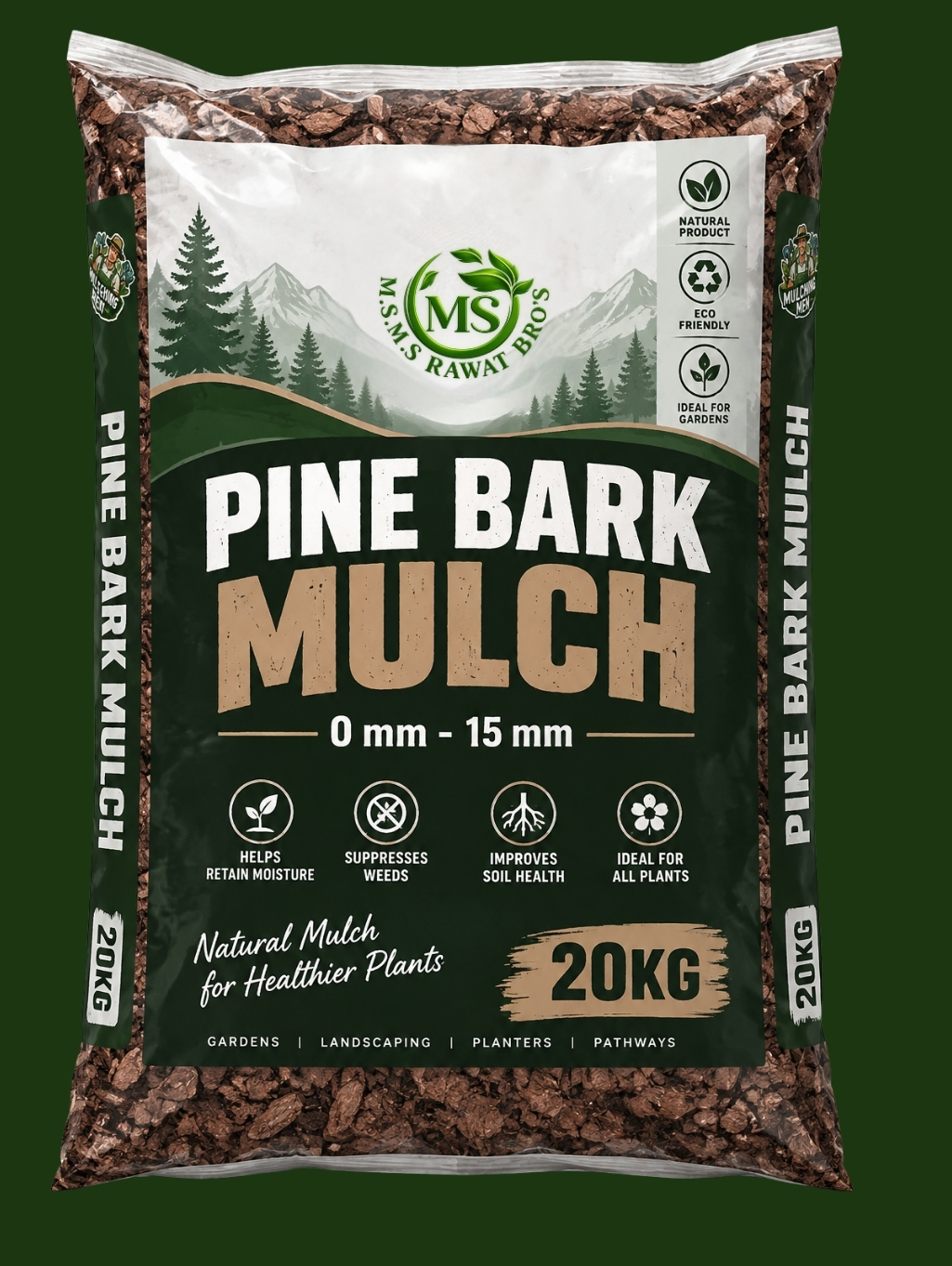 Fine Pine Bark 0–15 MM