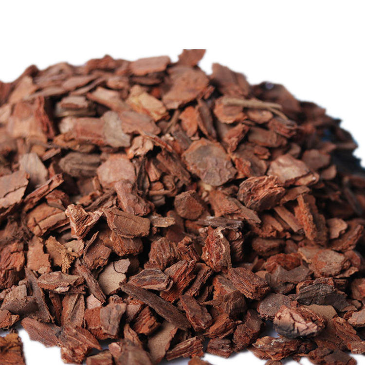 Pine Bark Mulch Application