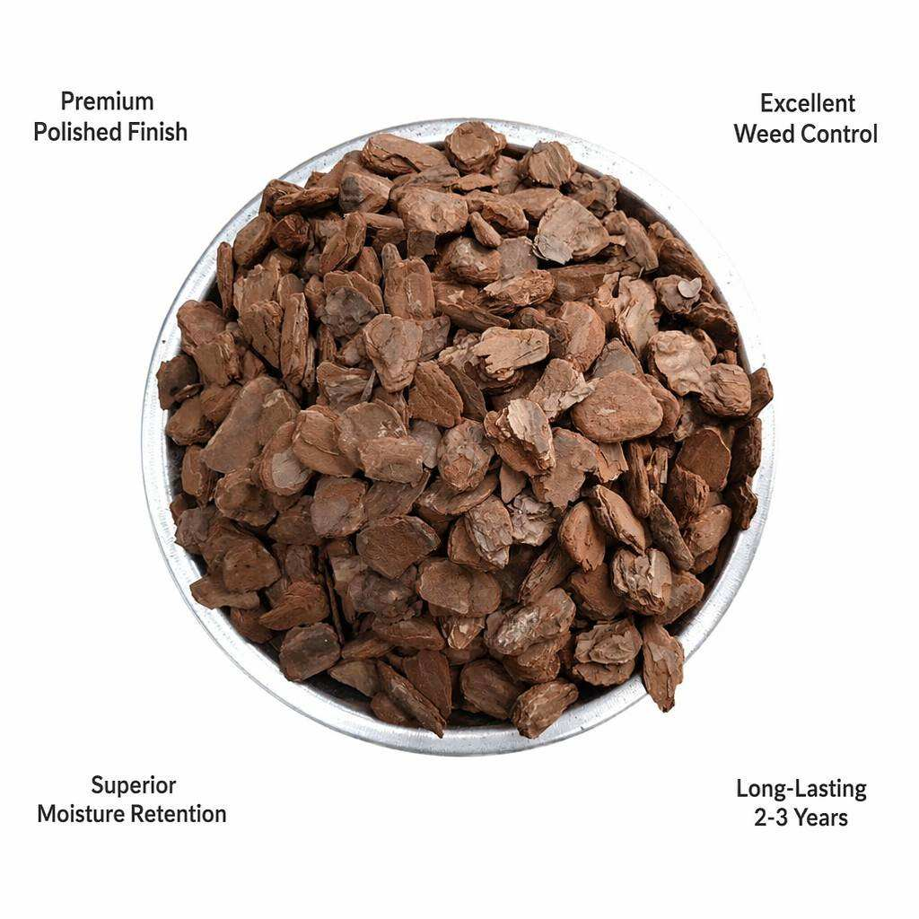 New Zealand Pine Bark Mulch 10MM - 25MM