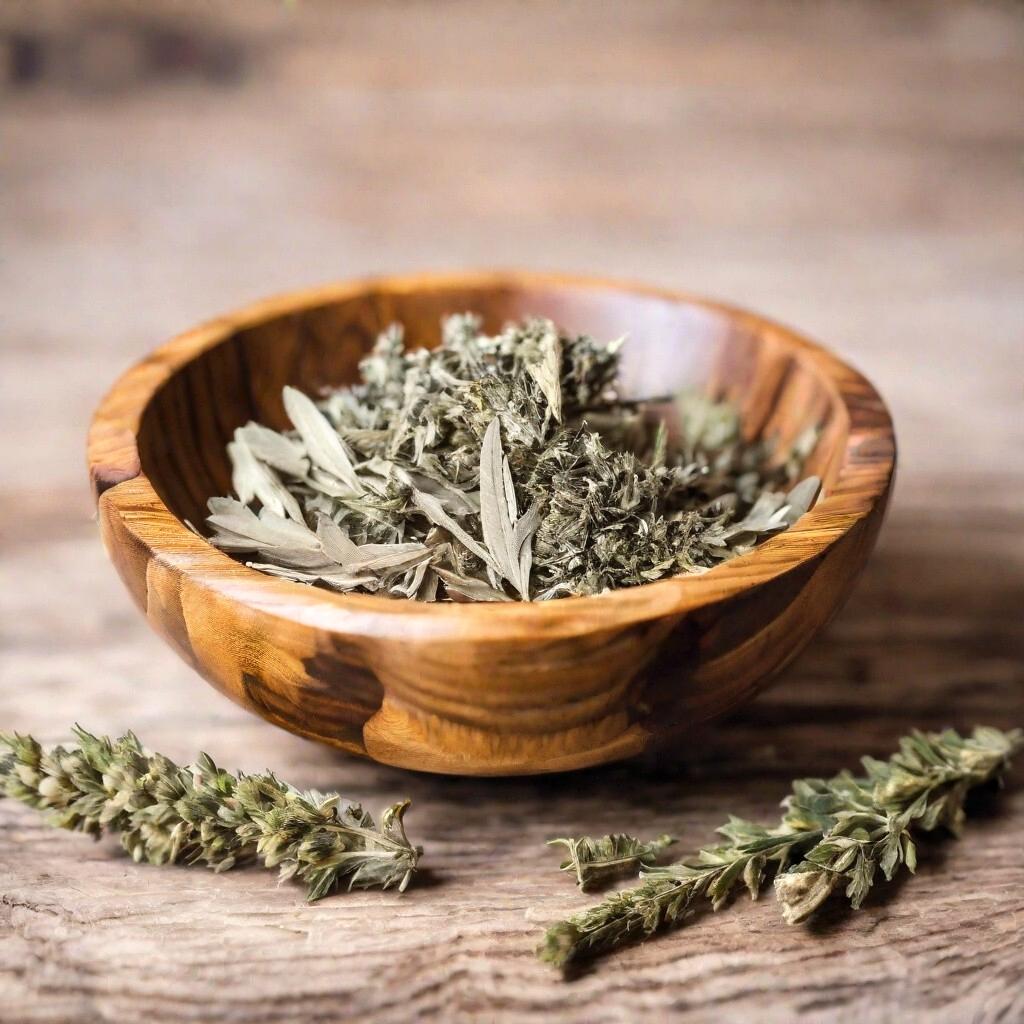 Dried Mugwort Leaves 4